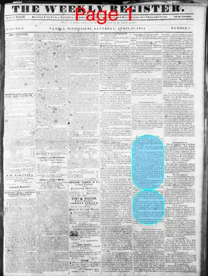 Page thumbnail for The Weekly Register