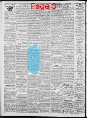 Page thumbnail for The Port Gibson Herald, And Correspondent