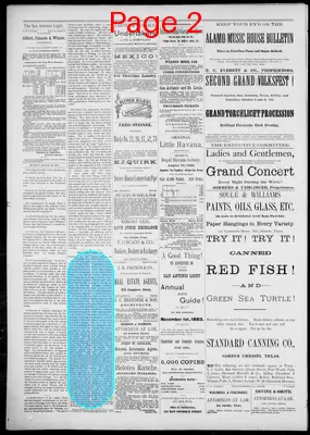 Page thumbnail for The San Antonio Light