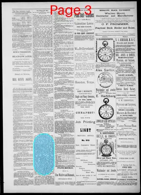 Page thumbnail for The San Antonio Light
