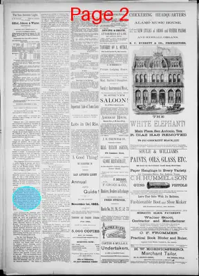 Page thumbnail for The San Antonio Light