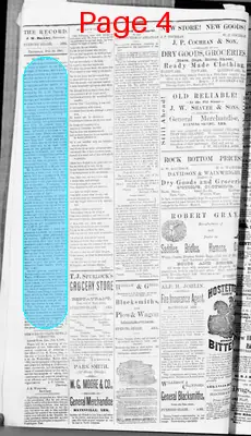Page thumbnail for Sharp County Record