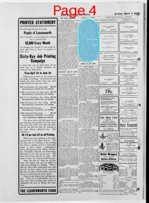 Page thumbnail for The Leavenworth Echo