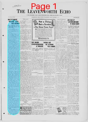Page thumbnail for The Leavenworth Echo