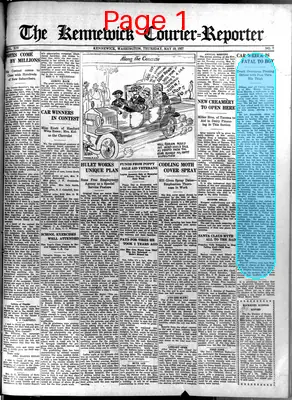 Page thumbnail for The Kennewick Courier Reporter