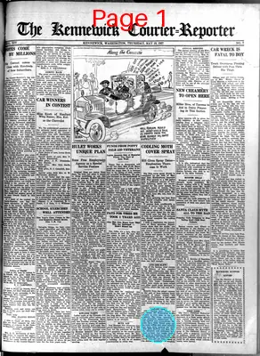 Page thumbnail for The Kennewick Courier Reporter