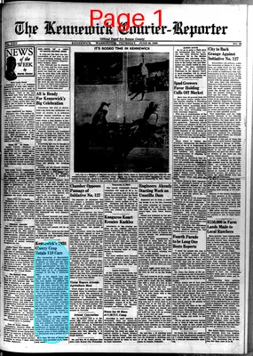 Page thumbnail for The Kennewick Courier Reporter