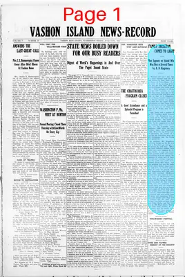 Page thumbnail for Vashon Island News Record