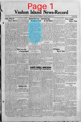 Page thumbnail for Vashon Island News Record