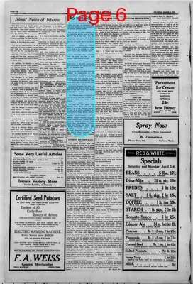 Page thumbnail for Vashon Island News Record