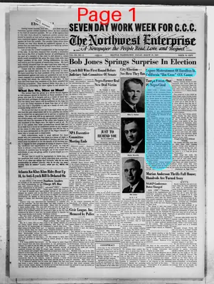 Page thumbnail for The Northwest Enterprise