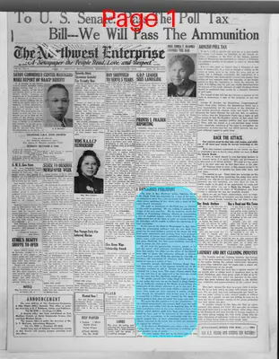 Page thumbnail for The Northwest Enterprise