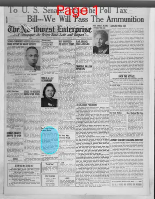 Page thumbnail for The Northwest Enterprise
