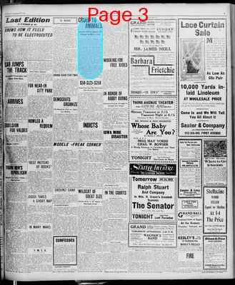 Page thumbnail for The Seattle Star