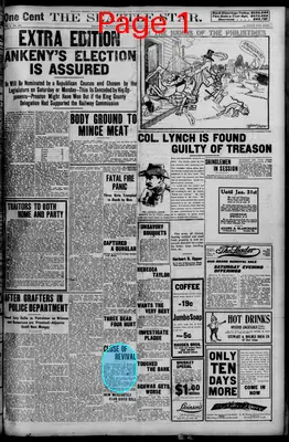 Page thumbnail for The Seattle Star