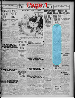 Page thumbnail for The Seattle Star