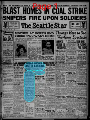 Page thumbnail for The Seattle Star