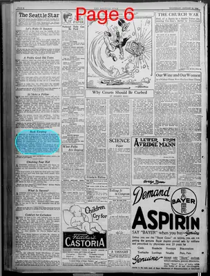 Page thumbnail for The Seattle Star