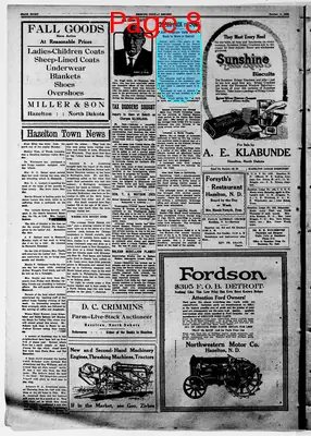Page thumbnail for Emmons County Record