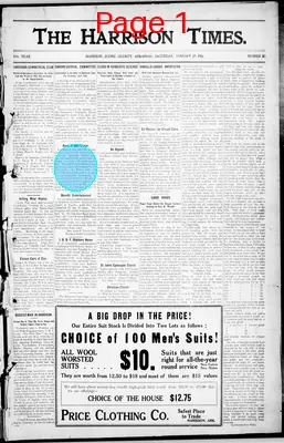 Page thumbnail for The Harrison Times