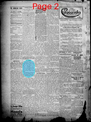Page thumbnail for The Mountain Echo