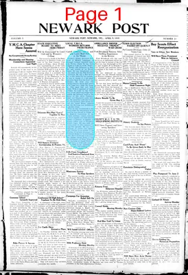 Page thumbnail for Newark Post