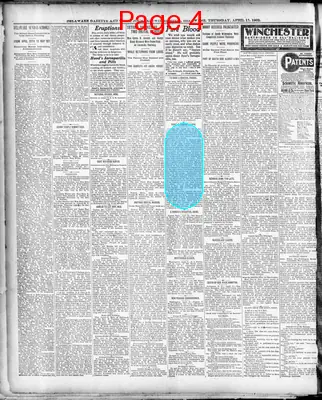 Page thumbnail for Delaware Gazette And State Journal