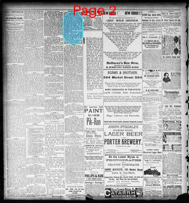 Page thumbnail for The Wilmington Daily Republican