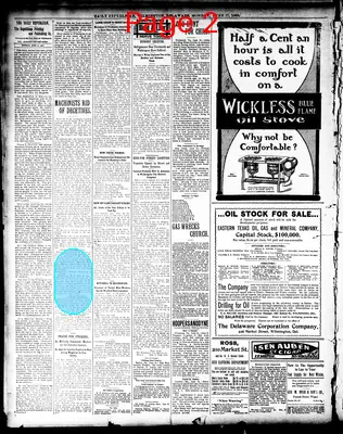 Page thumbnail for The Wilmington Daily Republican