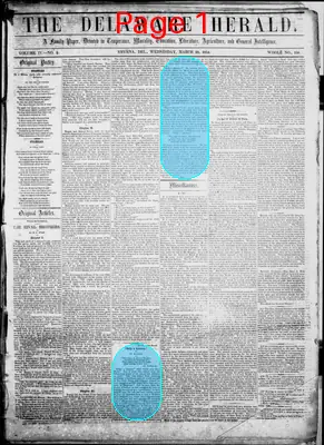 Page thumbnail for The Delaware Herald