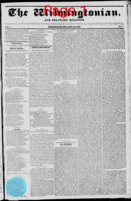 Page thumbnail for The Wilmingtonian, And Delaware Register