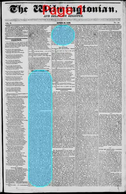 Page thumbnail for The Wilmingtonian, And Delaware Register
