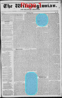 Page thumbnail for The Wilmingtonian, And Delaware Register