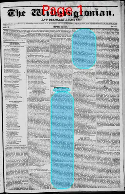Page thumbnail for The Wilmingtonian, And Delaware Register