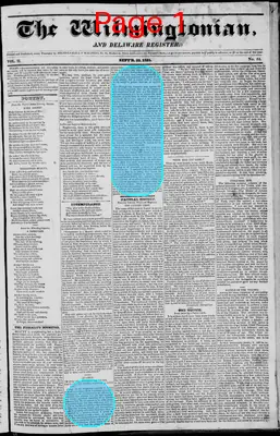 Page thumbnail for The Wilmingtonian, And Delaware Register