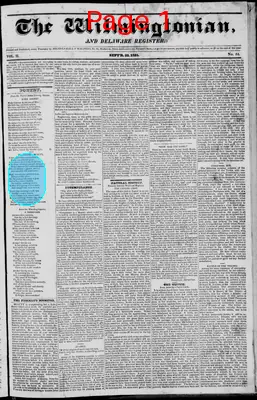 Page thumbnail for The Wilmingtonian, And Delaware Register