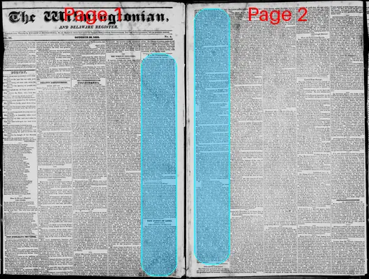 Page thumbnail for The Wilmingtonian, And Delaware Register