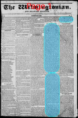 Page thumbnail for The Wilmingtonian, And Delaware Register
