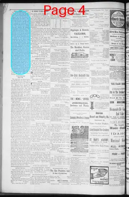 Page thumbnail for Blackfoot News