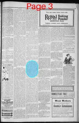 Page thumbnail for Blackfoot News