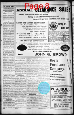 Page thumbnail for Blackfoot News