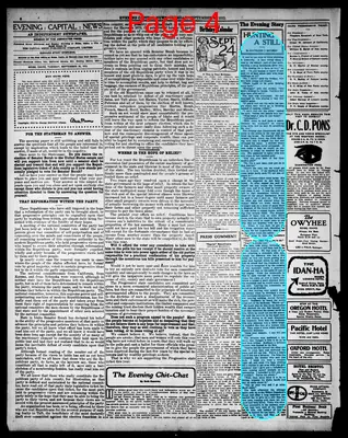 Page thumbnail for Evening Capital News