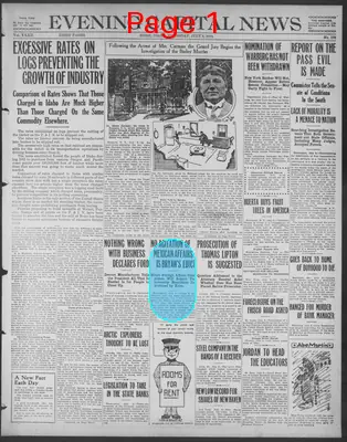 Page thumbnail for Evening Capital News