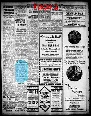 Page thumbnail for Evening Capital News