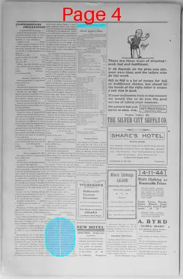 Page thumbnail for The Owyhee Nugget