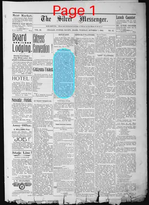 Page thumbnail for The Silver Messenger