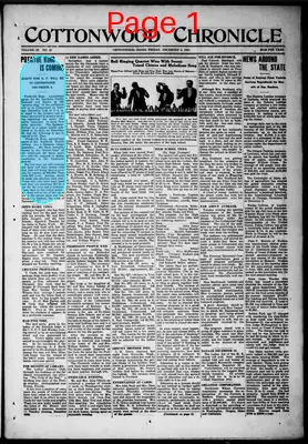 Page thumbnail for Cottonwood Chronicle