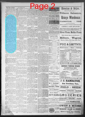 Page thumbnail for Daily Tobacco Leaf Chronicle