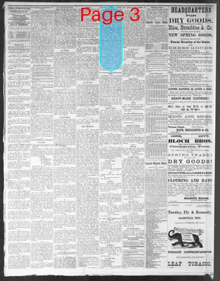 Page thumbnail for Clarksville Weekly Chronicle