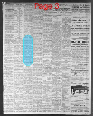 Page thumbnail for Clarksville Weekly Chronicle